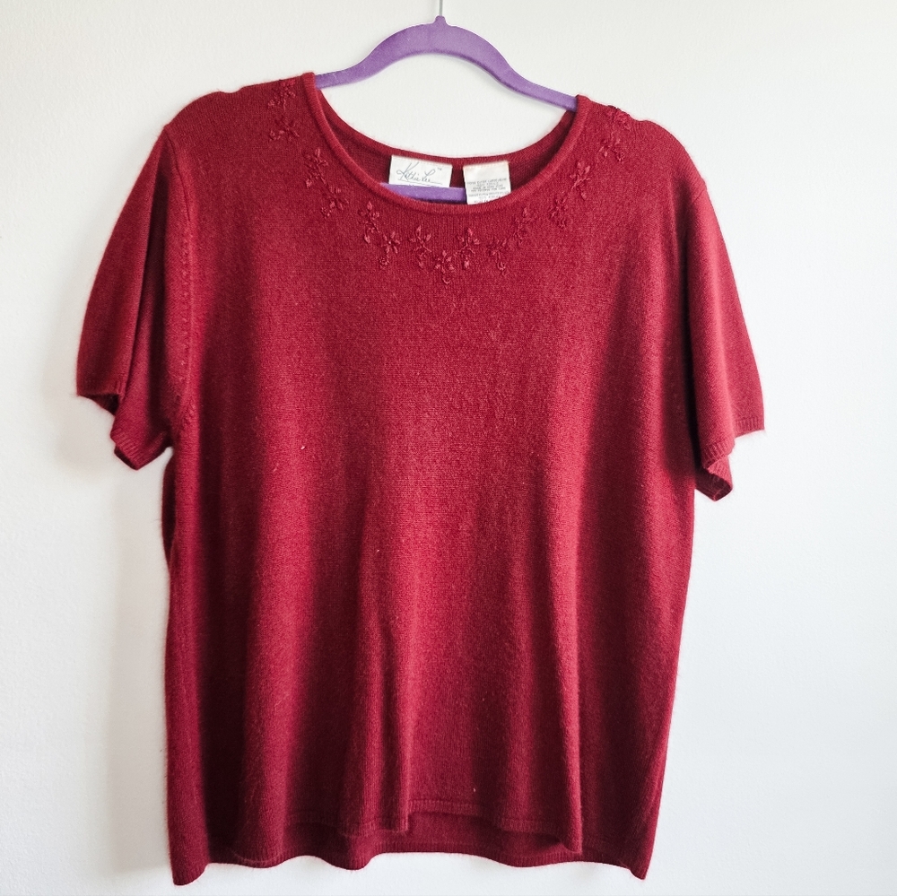 Vintage Kathie Lee Knit Sweater Top